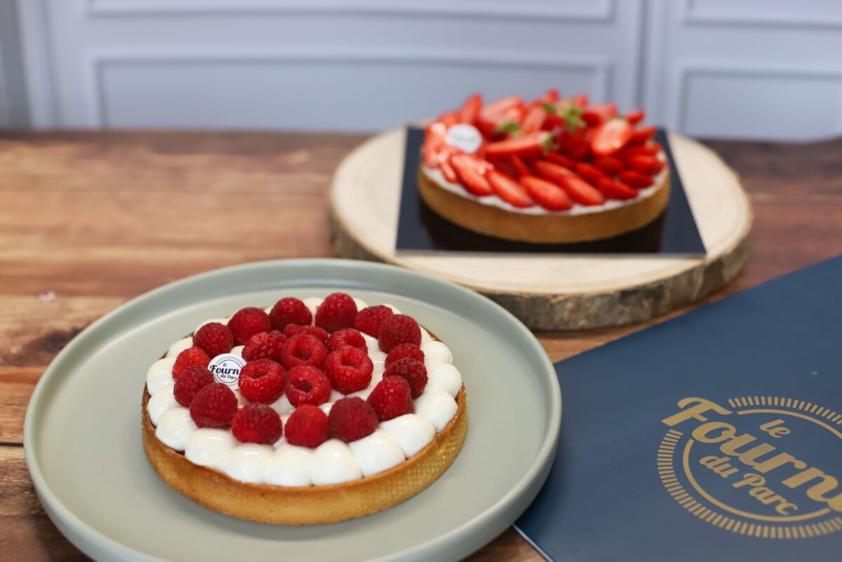 tarte framboises